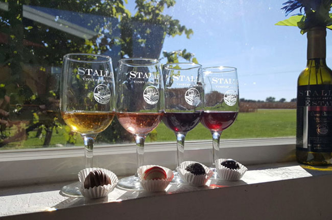 Wine and Chocolate Pairing at Staller Estate