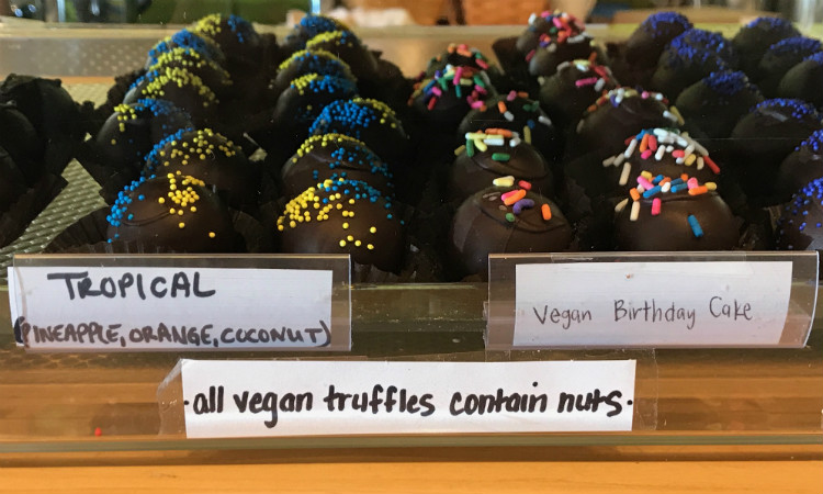 Vegan Truffles at Best Chocolate in Town