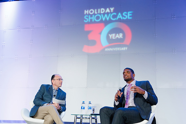 Michael Sam at Association Forum's Holiday Showcase