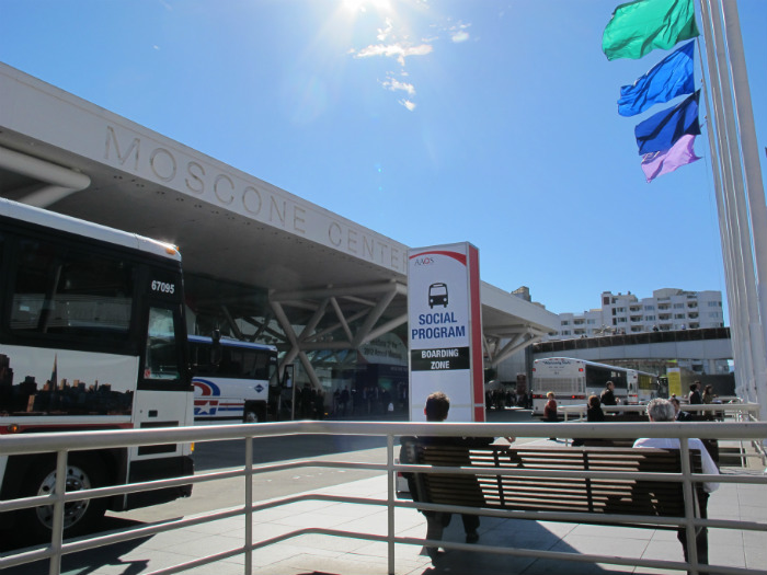 Moscone Center Exterior Public Transportation