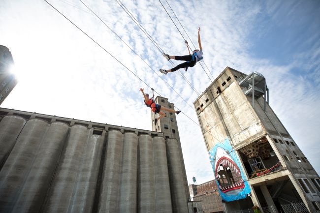 Buffalo RiverWorks Zipline