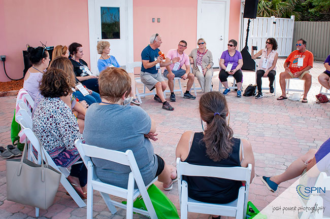 SPINCon 2018 Brainstorming Session With Dean Savoca and Brian O'Malley, Credit: Josh Power Photography