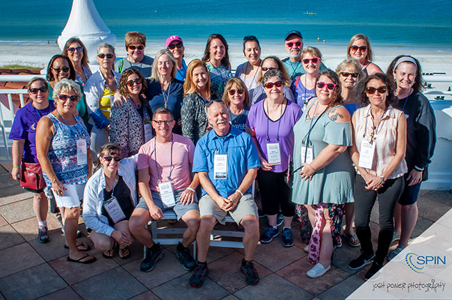 SPINCon 2018 "Go Outside to Go Inside" Session Participants, Credit Josh Power Photography