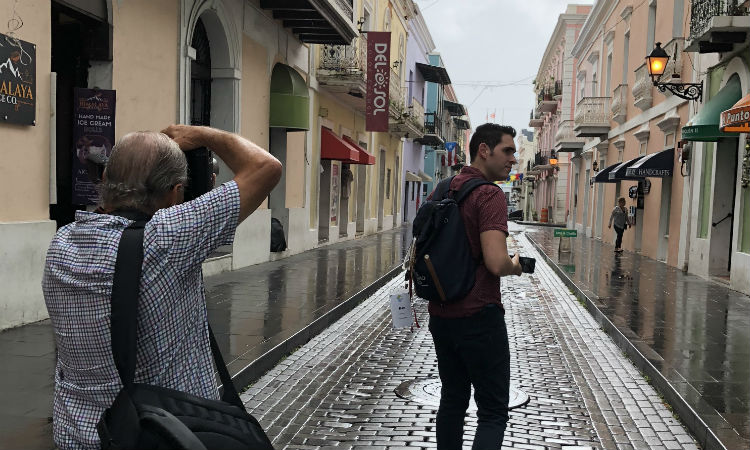 Photo Shoot in the Streets of Old San Juan