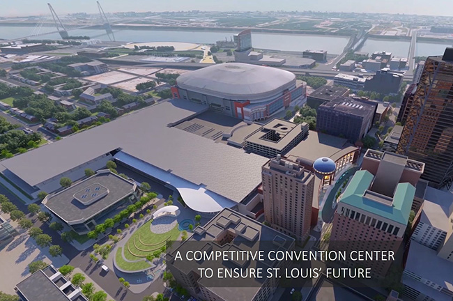 America's Center Convention Complex Expansion Rendering No. 2