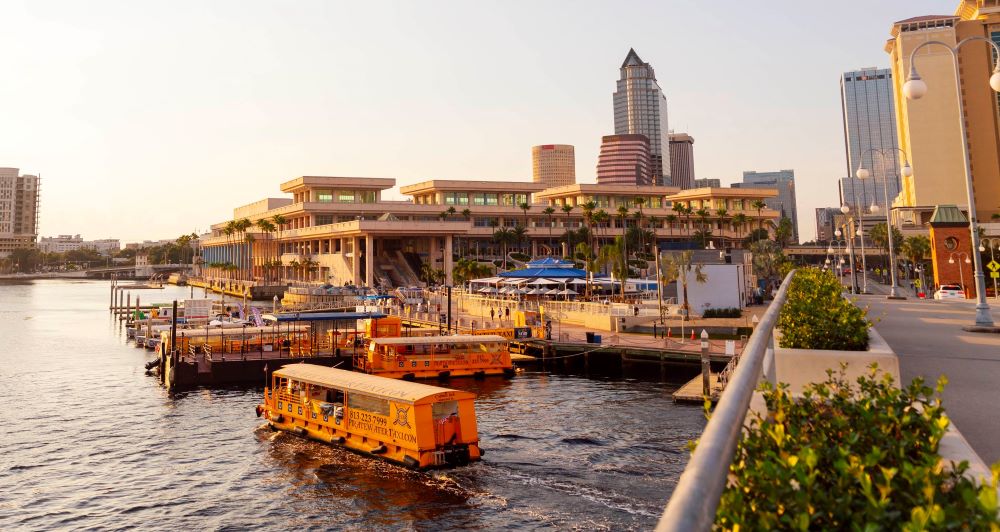 The Pirate Water Taxi in Downtown Tampa
