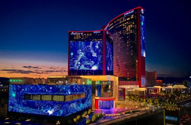 Resorts World Las Vegas exterior