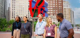 PHLCVB Philadelphia LOVE Park