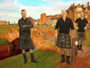 The Dram Good Laddies transport their audience on a virtual, interactive tour of Scotland