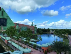 Walt Disney Swan and Dolphin Resort exterior