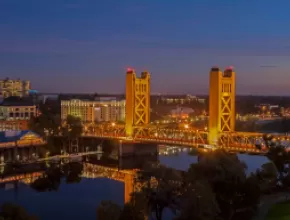 Sacramento skyline