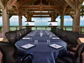 Private gazebo over the ocean at The Reach Key West, Curio Collection by Hilton