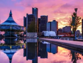 Detroit Riverwalk, Photo by Stephen McGee