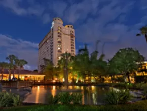 Exterior of Doubletree by Hilton Orlando at SeaWorld