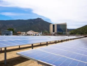 Harrah’s Resort Southern California solar arrays.