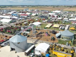 Farm Progress Show aerial