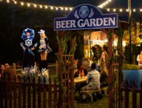 Beer Garden entrance at SeaWorld Orlando