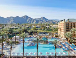 Pool area at Renaissance Esmerelda