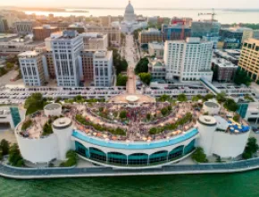 Monona Terrace Rooftop Event Space