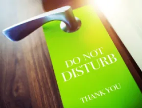 Do Not Disturb Sign