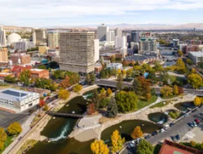 Reno, Nevada skyline