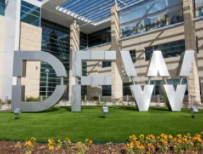 DFW International Headquarters sign