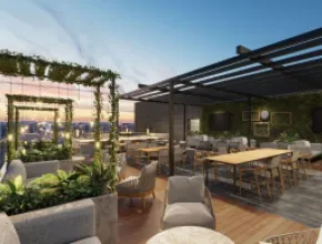 Washington Marriott Capitol Hill Rooftop Rendering