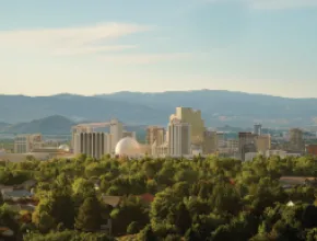 Reno, Nevada skyline