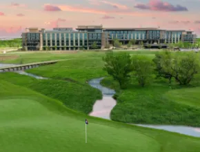 Omni PGA Frisco Resort with golf course green