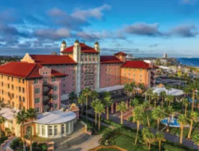 Grand Galvez exterior in Galveston