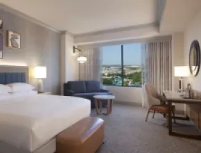 Renovated Tower King Room, Hilton Anatole 