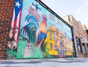 Ybor City mural in Tampa