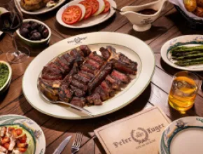 Peter Luger Steak House, Las Vegas. Photo Credit: Caesars Entertainment