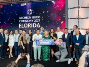 Visit Orlando team celebrates Michelin Stars