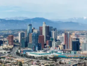 Los Angeles Skyline, Credit Markus Mainka