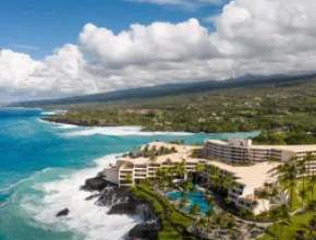 OUTRIGGER Kona Resort & Spa Aerial Photo