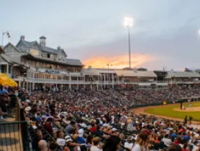 Photo of a game at Riders Field.