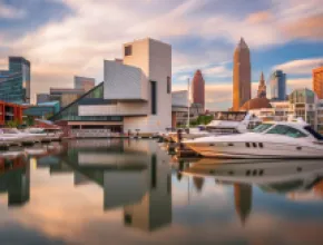 Downtown Cleveland Skyline