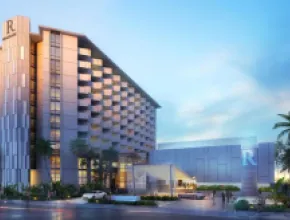 Renaissance Daytona Beach Oceanfront Hotel Exterior Rendering