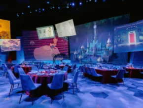 Located in the heart of Disney California Adventure Park, Animation Academy offers an unparalleled setting where the artistry of Disney and Pixar comes to life. Credit: Disney