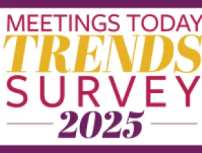 Graphic of Meetings Today Trends Survey 2025