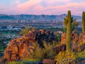 Sunrise from Piestewa Peak