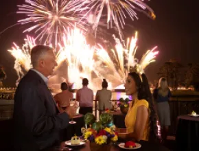 EPCOT dessert party and fireworks