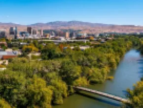 Boise River to Downtown.