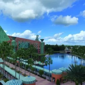 Walt Disney Swan and Dolphin Resort exterior