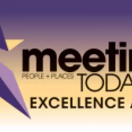 Meetings Today Excellence Awards logo.