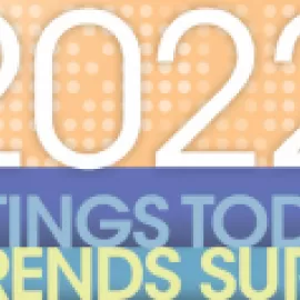 2022 Meetings Today Trends Survey logo.