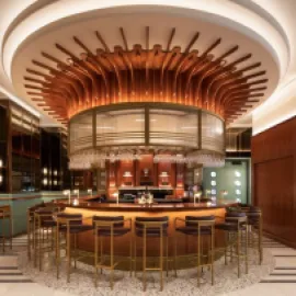 Honeyrose Marriott Hotel Bar, Photo Credit Marriott Hotels