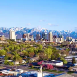 Salt Lake City skyline