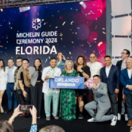 Visit Orlando team celebrates Michelin Stars